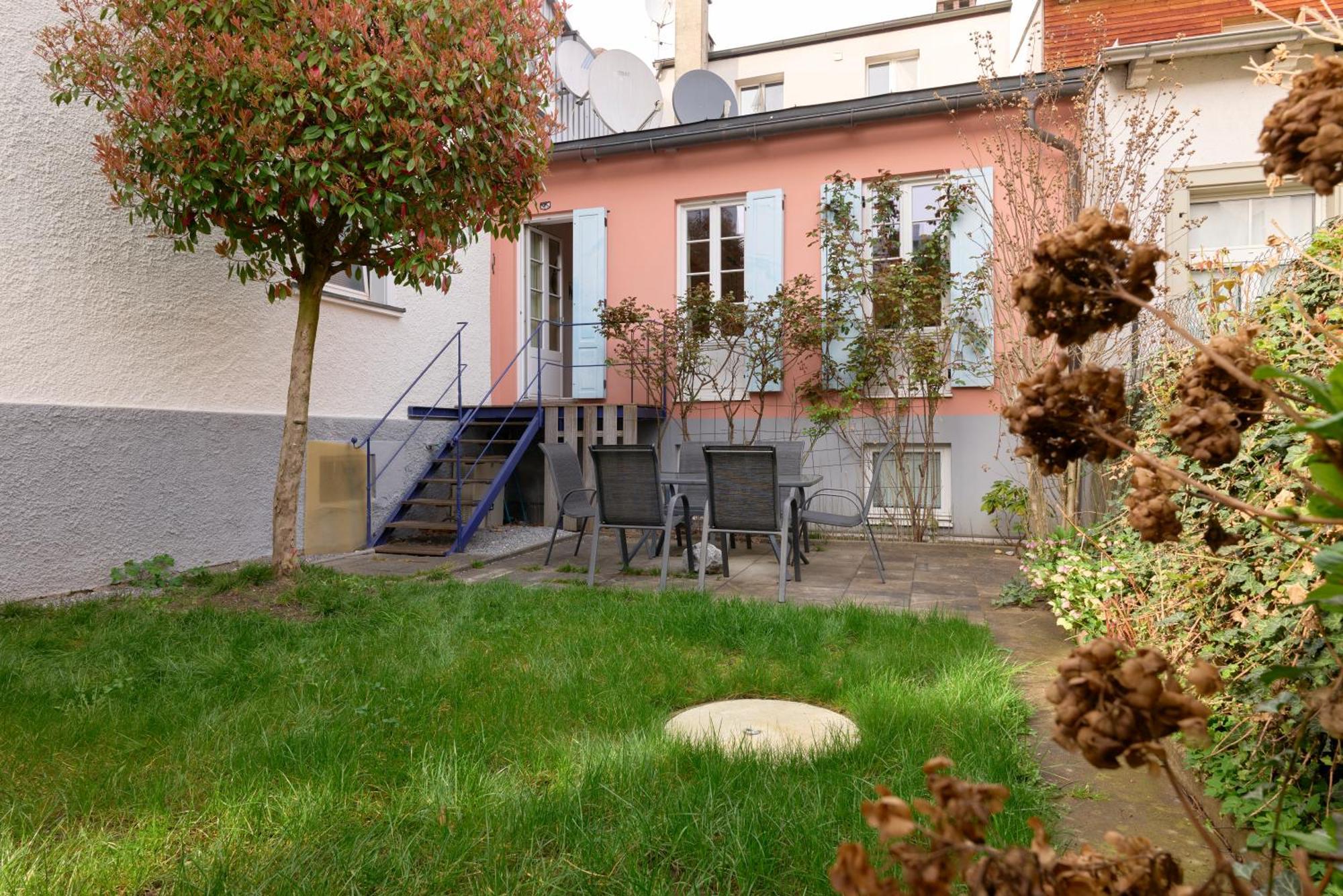 Stilvolle Gartenterrassenwohnung Mitten In Bregenz Exteriér fotografie