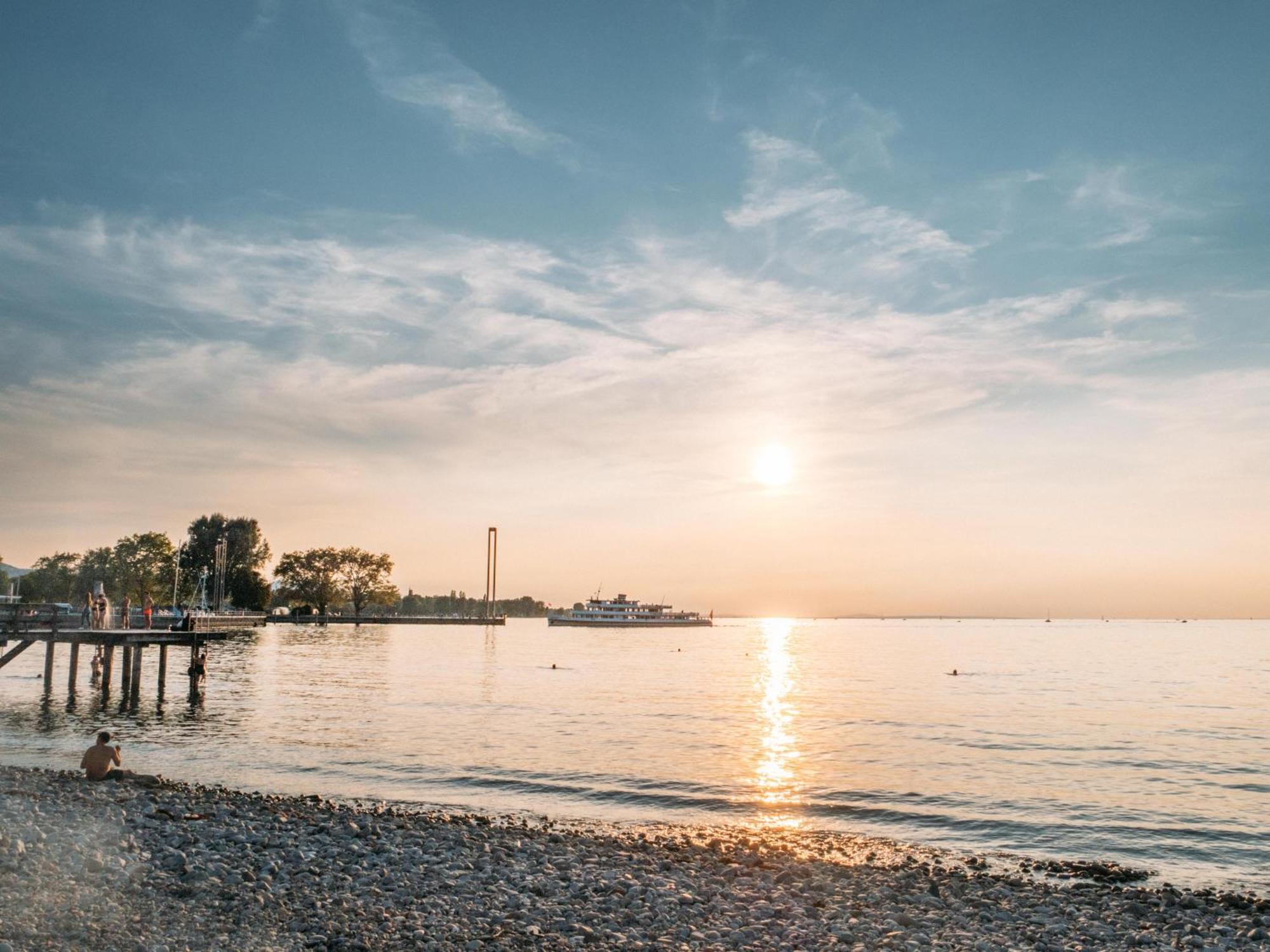 Stilvolle Gartenterrassenwohnung Mitten In Bregenz Exteriér fotografie